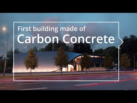 World&#039;s first building made entirely of carbon reinforced concrete